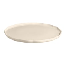 Emile Henry Madeleine Yuvarlak Servis Tabağı 31 Cm Ekru / Clay