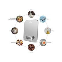 Karaca x Refika Scale Self-Power Inox Mutfak Tartısı K1748