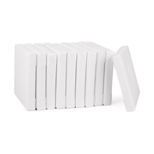 Gerdirmeli Çerçeveli Mini Tuvaller, %100 Pamuk, 10 Adet, 10 X 10 Cm, Kanvas, Sanat Tuvali, Tuva Standart