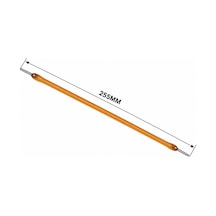 3 Volt 255mm Natural Beyaz Esnek Led Filament Retro Tungsten Görünümlü Dekoratif Filament 5 Adet