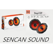 Jbl Stage1 62f 16.5 Cm 400 Watt 2 Yollu Oto Hoparlör Takımı - Sencan Sound