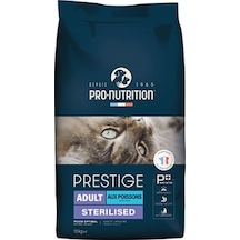 Pro Nutrition Prestige Sterilised Somonlu ve Morina Balıklı Kısırlaştırılmış Yetişkin Kedi Maması 10 KG
