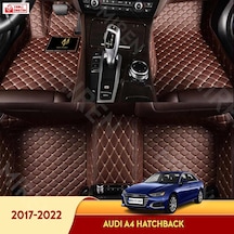 Audi A4 2017-2022 Hatchback Araç 5D Havuzlu Suni Deri Oto Paspas