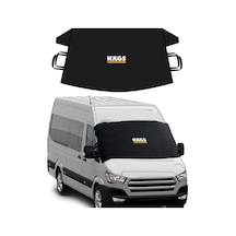 Buz Ve Kar Önleyici Araç Ön Cam Örtüsü Brandası Ağır Hizmet Tipi 600d Oxford Kumaş Arabalar, Suv Lar, Kamyonetler İçin Oto Ön Cam Koruyucu Güneşlik Don Örtüsü 198x114cm Xxl - Siyah