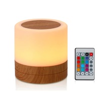 Yaozixa Renk Değiştirir Uzaktan Kumandalı Taşınabilir Rgb Gece Lambası Beyaz