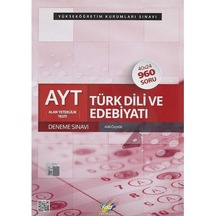 Fdd Ayt Türk Dili Ve Edebiyatı 40x24 Deneme Sınavı - Adil Özçelik