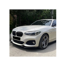 Bmw 1 Serisi F20 2015-2019 M Paket Body Kit Seti Ön Lip Marşpiyel Difüzör Spoiler Flap