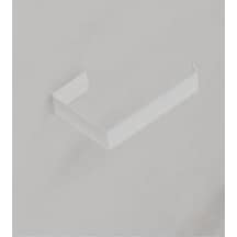 Metal Beyaz Yapışkanlı Tuvalet Kağıtlık, Yapışkanlı Wc Kağıtlık, Tuvalet Kağıdı Askısı 3m Yapışkanlı Tasarım Siyah