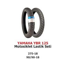 Yamaha Ybr 125 Motosiklet Lastik Seti 275-18 Tt Ve 90/90-18 Tl