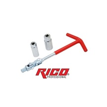 Rico 007 Rc5222 Mafsallı Buji Anahtarı 16mm Ve 21mm