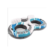 Intex 56827 River Run ikili Mavi Fileli Koltuk 243cm