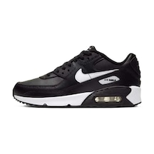 Nike Air Max 90 Leather Unisex Sneaker Hakiki Deri Günlük Ayakkabı Siyah Siyah