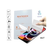 Samsung Galaxy Uyumlu M31s Nano Ekran Koruyucu Esnek Ultra İnce Sandex Mat
