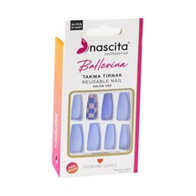 Nascita Ballerina Takma Tırnak Renkli 24 Lü Set Nasnaıl00158