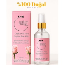 Gülümse Yağı Ayrıştırılmamış Gülsuyu Cam Şişe 100 ML