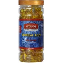 Vitapol Omega 3-6-9 Sarımsaklı Balık Yağı 200 Yumuşak Softgels Vitapol Omega 3-6-9 Sarımsaklı Balık Yağı 200 Yumuşak Softgels