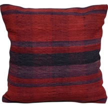 Zehra Abla Halı Yeni El Dokuma Dekoratif Kilim Kırlent Yastık Kılıfı 6057