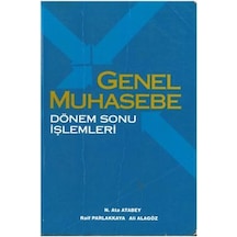Genel Muhasebe Dönem sonu işlemleri N.Ata Atabey  2.El İadesiz