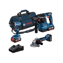 Bosch GSR + GWS + GBH 3x4.AH 3'lü Set