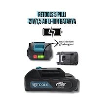 5 Pilli Li-ion Batarya 21v/1.5ah Mavi