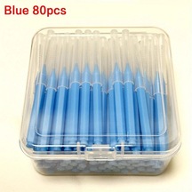 Willowhaven 80 Adet 1.2mm Yumuşak Nylon Diş Arası Fırçası Yetişkinler İçin Plak Temizleme Ve Günlük Ağız Bakımı