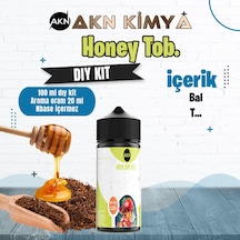 Honey Tob Dıy Kit Gıda Aroması %20 Oranda Aroma İçerir Hazır Değildir 100 Ml