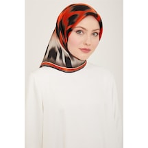 Armine Sura İpek Eşarp 24ya9155 03 - Desenli