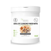 Greenwich Bitkisel İçerikli Kedi Köpek Göz Kulak Mendili 50 Adet / Gözyaşı Kiri / Kulak Akıntısı / Kaşıntı Tahriş Giderici / Parmak Mendil / Vegan