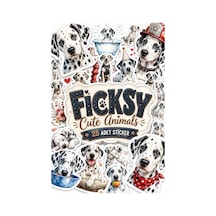 Dalmaçyalı Köpek Sticker Seti - 25 Adet Dalmatian Dog Etiket Çıkartma Diğer