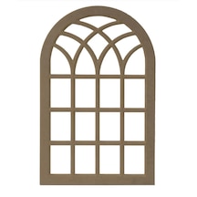 Ahşap Mdf Boyanabilir Dekoratif Duvar Aynası 1