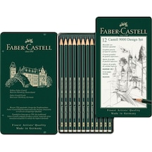 Faber Castell 9000 Design Dereceli Resim Kalemi Seti 5B-5H