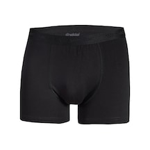 3 Adet Yıldız Erkek Modal Likralı Boxer Short Siyah 40 Siyah