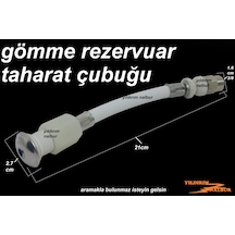 Eca Serel Modeli Gömme Rezervuar Taharat Çubuğu Esnek 21cm Tahare
