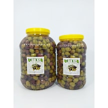 Etik Yerli Ürünler Manzalina Cinsi Dilme Tatlanmış Zeytin 5 KG + 3 KG