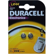 Duracell Lr44/ag13/a76 1.5 Volt Alkalin Pil 2&apos Li Paket