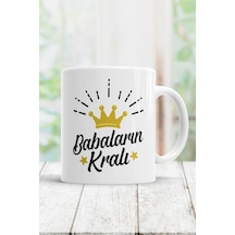 Babaların Kralı Kupa Bardak Beyaz