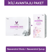 İkili Avantajlı Paket 1 Resveratrol Shots + Resveratrol Şurup