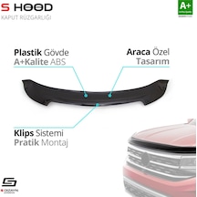 S-dizayn Chevrolet Cruze Abs Plastik Kaput Rüzgarlığı 2008-2016 A+kalite