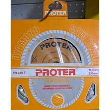 Proter Pr 230 T Turbo Elmas Kesici Testere 230 X 2.4 X 7.0 X 22.23 Mm Proter