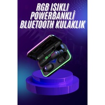 Kablosuz Bluetooth Kulaklık Rgb Gaming Oyuncu Kulaklığı Gecikme Önleyici Kulak Içi