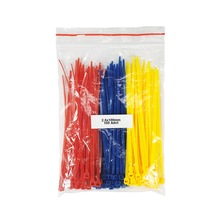 Plastik Kablo Bağı Sarı - Kırmızı - Lacivert 2,5 x 100 mm 100 Adet