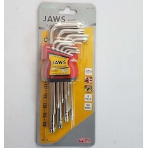Jaws 9 Parça Uzun Torx Alyan Seti 150 Mm Jaws 9 Parça Uzun Torx Alyan Seti 150 Mm