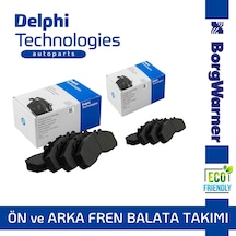 Astra K 15 Jant 2015-2020 Delphi Ön ve Arka Fren Balata Takımı