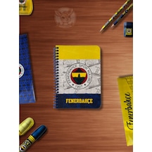 Fb Fenerbahçe Taraftar Not Defteri 72 Yaprak Çizgili Ödev Defteri Sarı