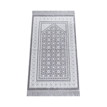 Kadife Seccade İnci Velvet Pearl - Gri Gri
