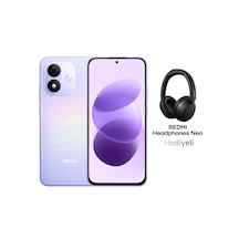 Xiaomi Redmi Note 17 4G 6 GB 256 GB (Xiaomi Türkiye Garantili) Mor+Xiaomi Redmi Neo Bluetooth 5.4 Kulaküstü Siyah Kulaklık