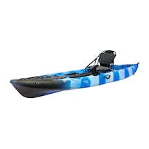 Fishman Balıkçı Kanosu Mavi Beyaz Siyah