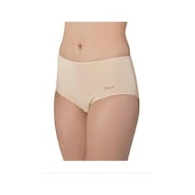 Kom Basic Maxi Yüksek Bel Ten Rengi Ikili Külot