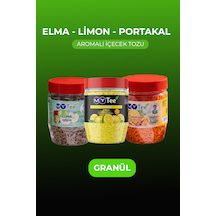 Mytee 3'lü Limon - Portakal - Elma Aromalı Granül İçecek Tozu 3 X 250gr 750 G
