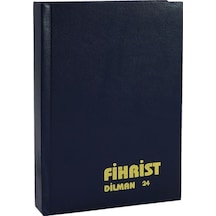 Dilman Fihrist 24 Lü 17X24